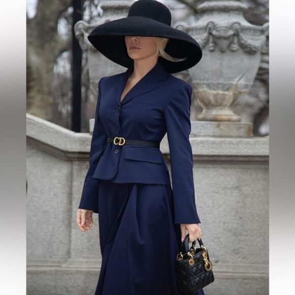 ZARA SWOOL TAILORED BLAZER BLACK - Picture 6 of 13